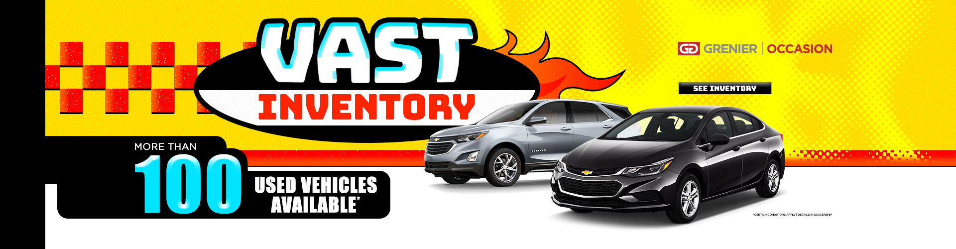 See our vast inventory!