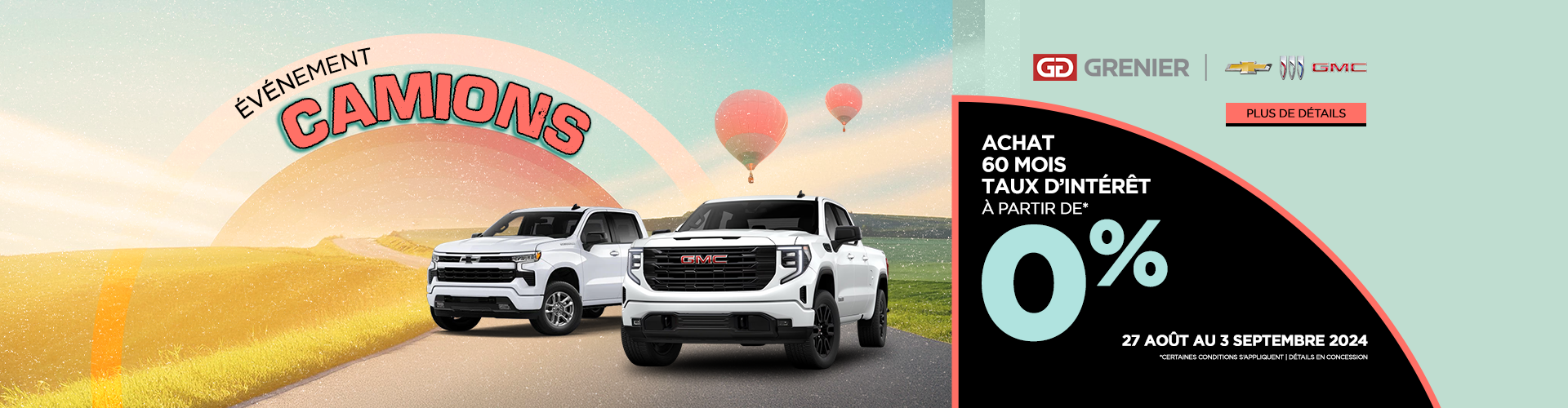 L'ÉVÉNEMENT CAMIONS !