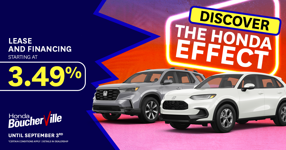 DISCOVER THE HONDA EFFECT !