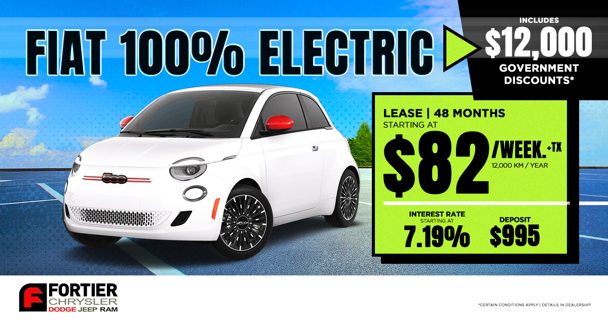 FIAT 100% ELECTRIC !