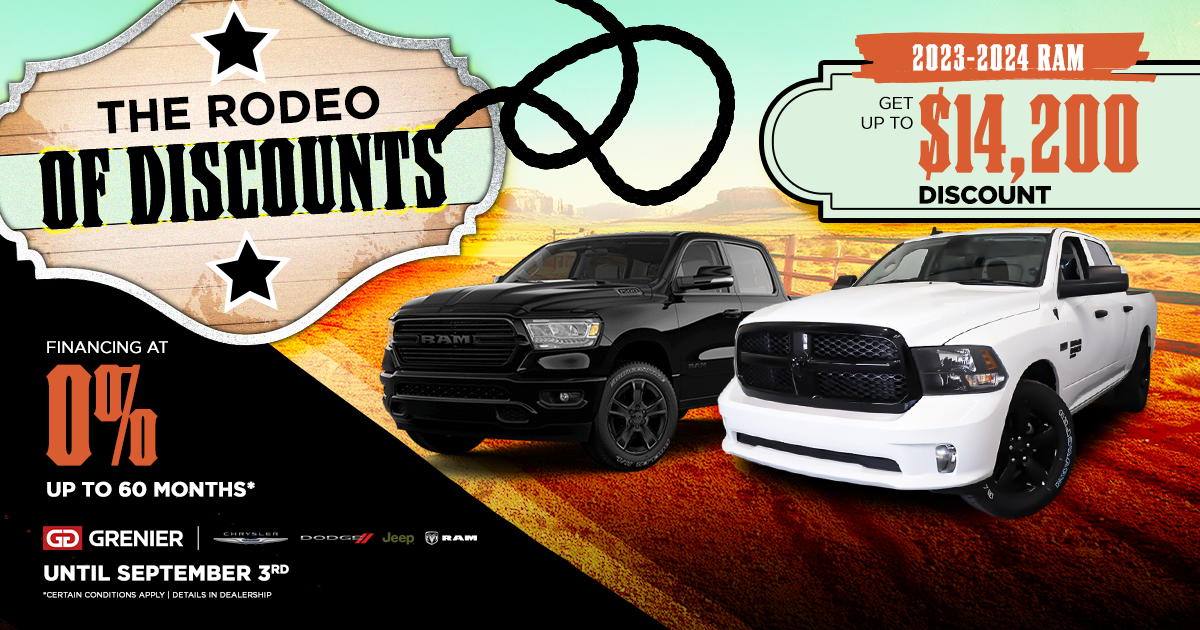 THE RODEO OF DISCOUNTS !