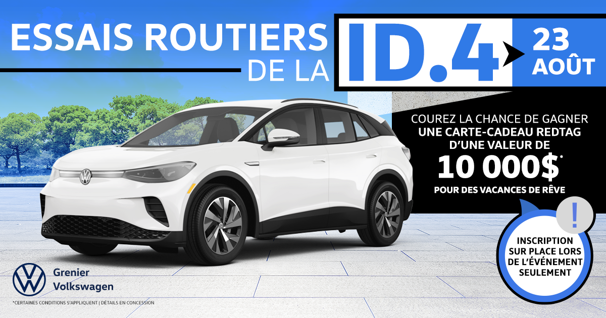 ÉVÉNEMENT ESSAI ROUTIER ID.4 !