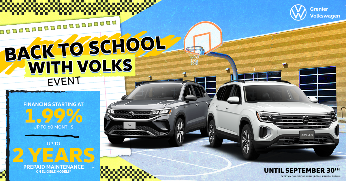 BACK TO SCHOOL WITH VOLKS !