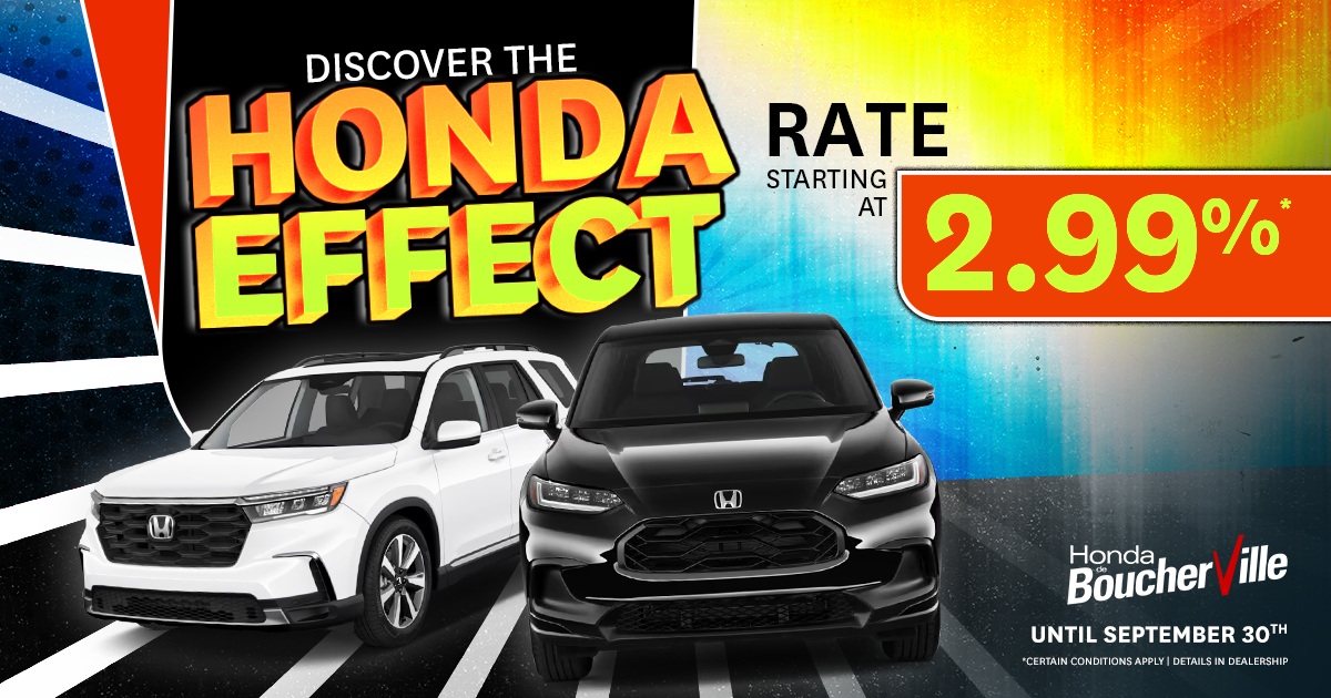 DISCOVER THE HONDA EFFECT !