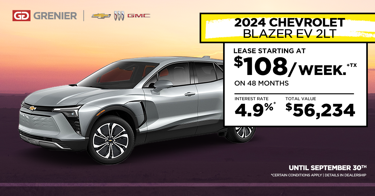 DISCOVER THE 2024 2LT BLAZER EV ! (Copy)