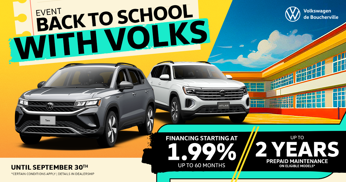 BACK TO SCHOOL WITH VOLKS !