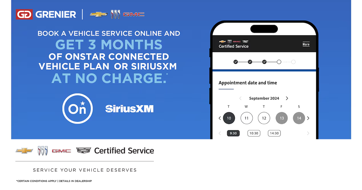 ONSTAR AND SIRIUSXM PROMOTION!