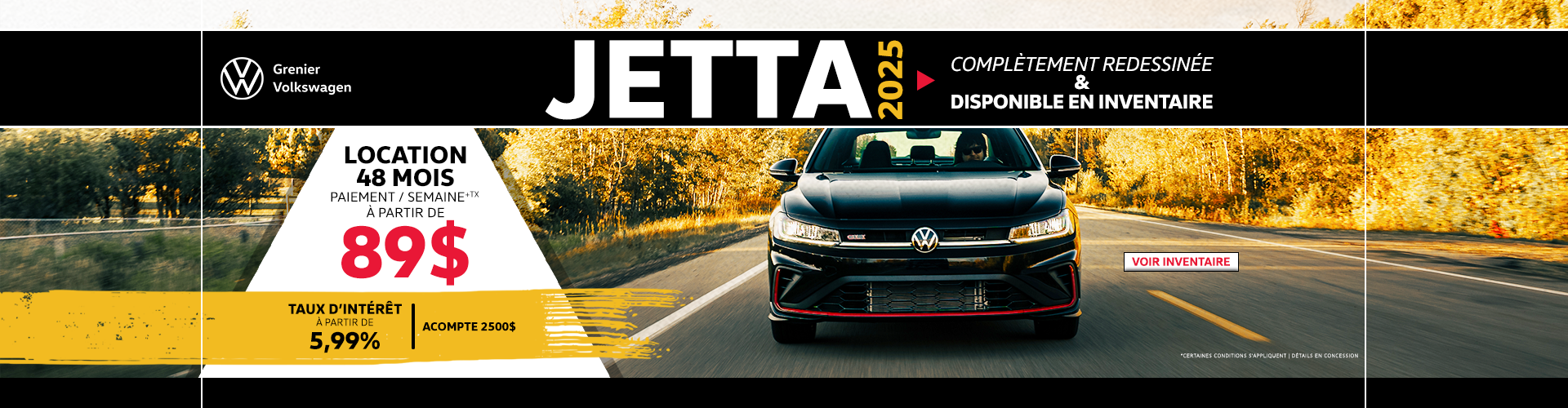 LA TOUTE NOUVELLE JETTA 2025 EN INVENTAIRE !