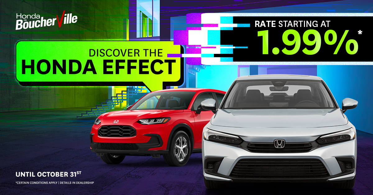 DISCOVER THE HONDA EFFECT !