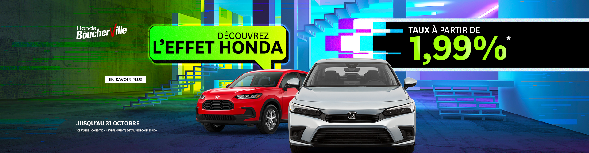 DÉCOUVREZ L'EFFET HONDA !