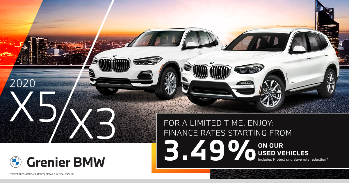 USED X5 AND X3 IN INVENTORY !