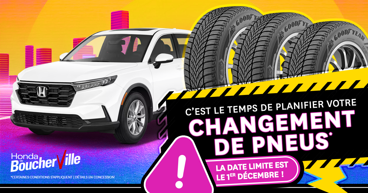 DATE LIMITE CHANGEMENT DE PNEUS !