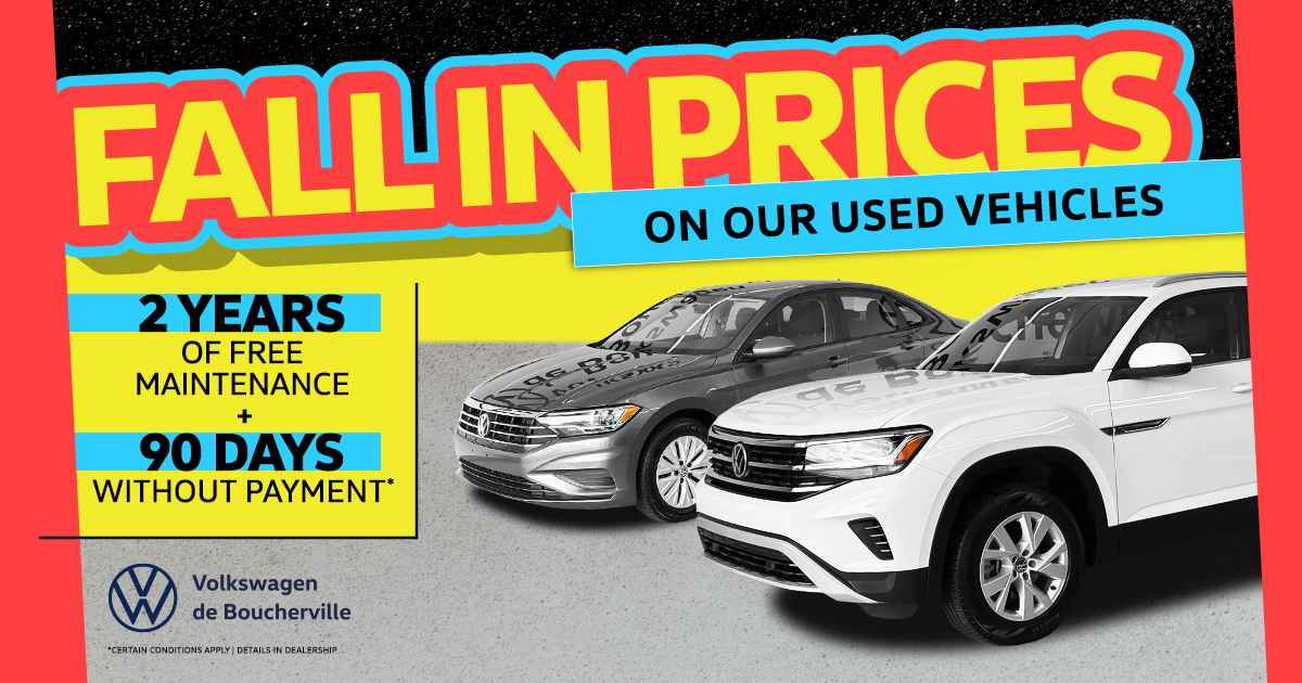 PRICE DROP ON OUR USED VEHICLES !