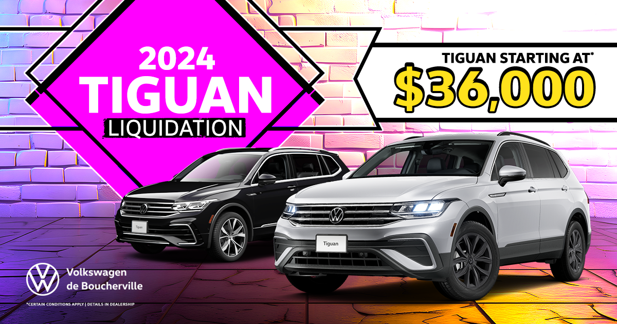 2024 TIGUAN LIQUIDATION !