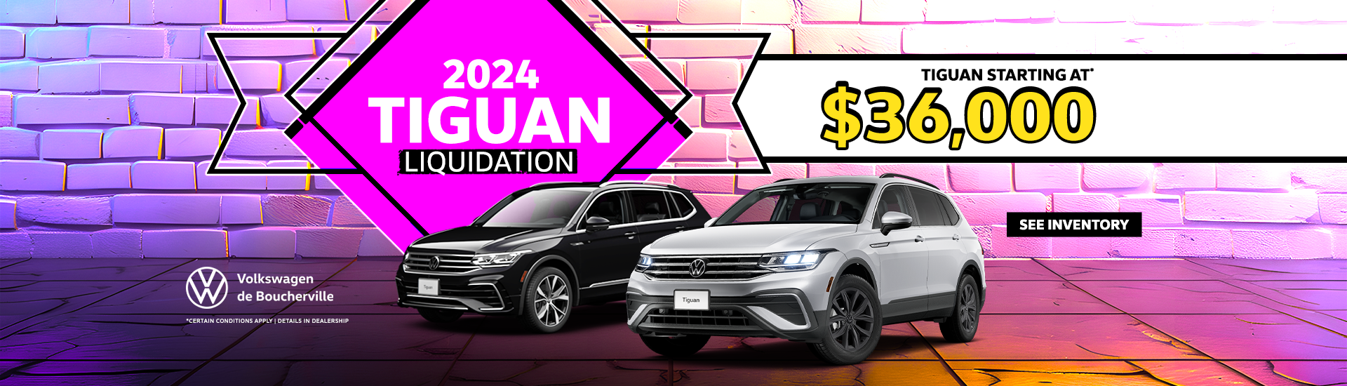 2024 TIGUAN LIQUIDATION !