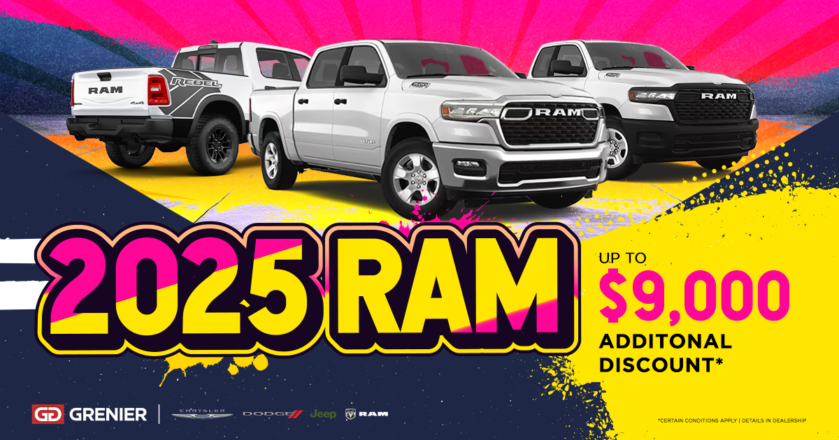 2025 RAM AVAILABLE !