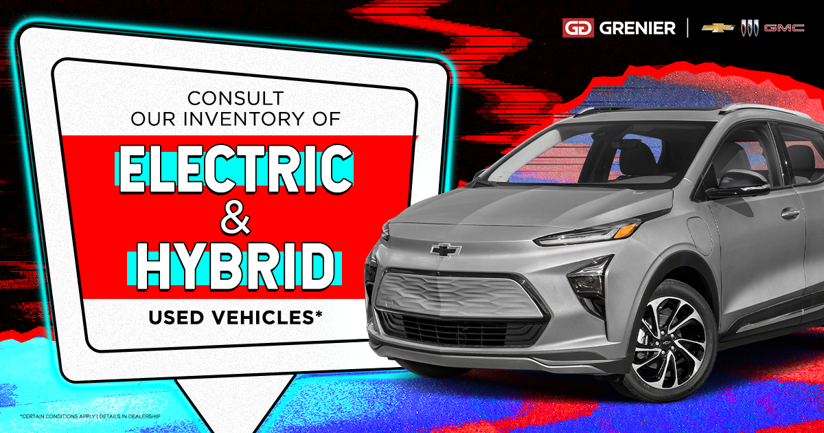 USED ELECTRIC AND HYBRID VEHICLES!