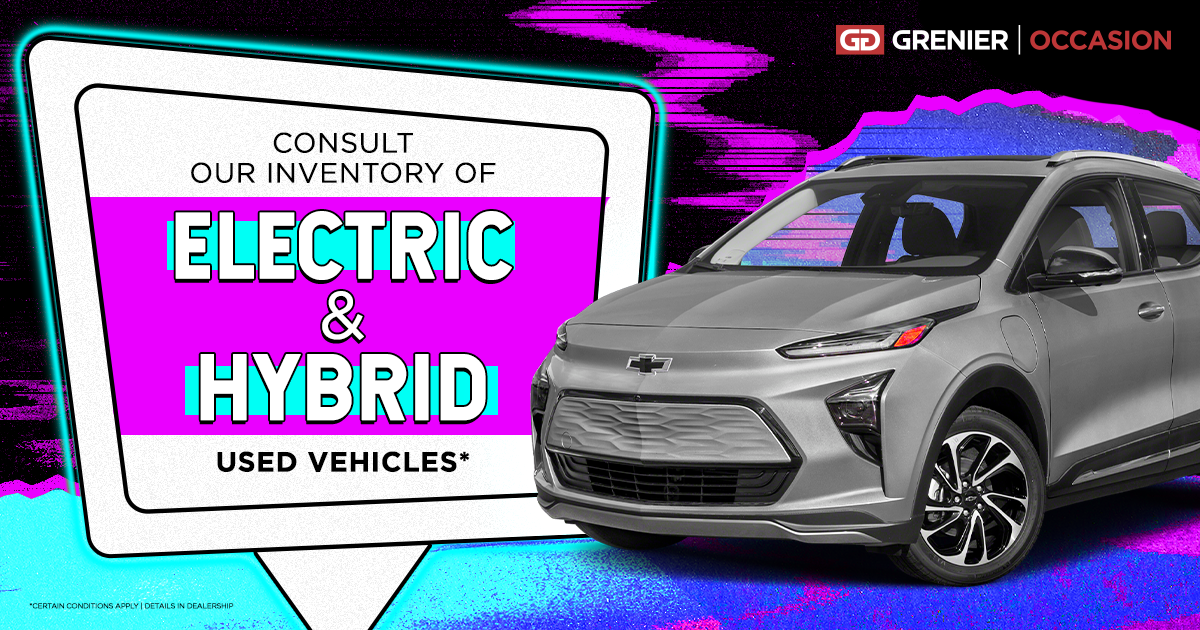 USED ELECTRIC AND HYBRID VEHICLES!