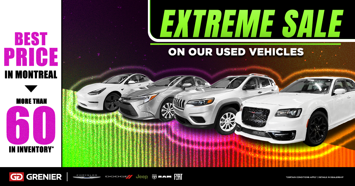 EXTREME SALE ON OUR USED VEHICLES !