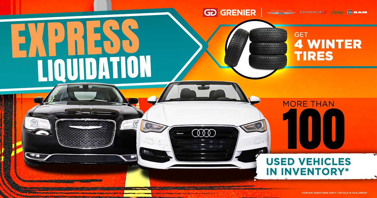 EXPRESS LIQUIDATION on pre-owned vehicles