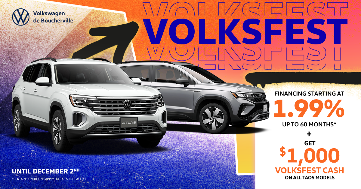 VOLKFEST SALES EVENT !