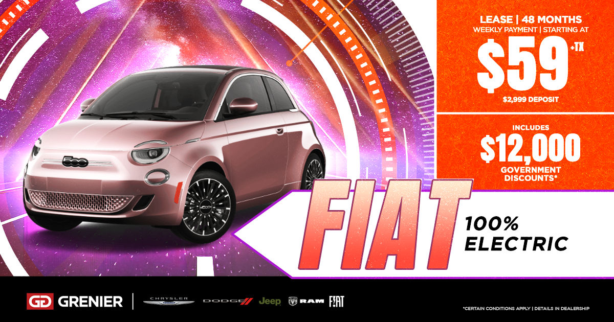 FIAT 100% ELECTRIC !