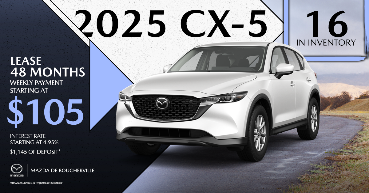 2025 CX-5 in inventory!