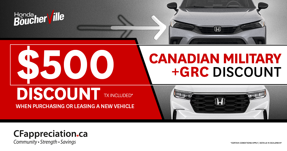 CANADIAN MILITARY DISCOUNT !