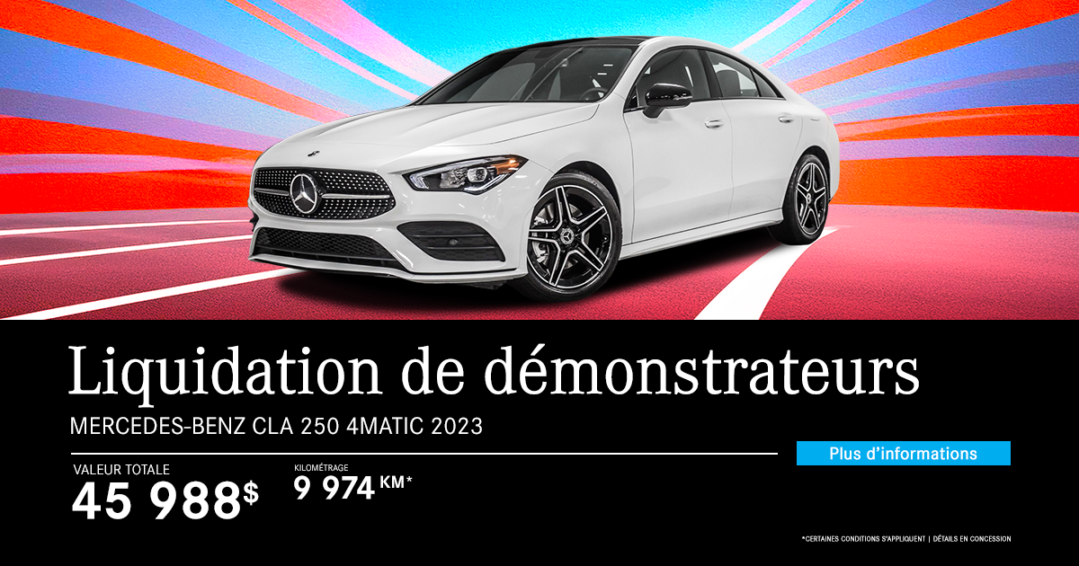 CLA 250 4MATIC 2023!