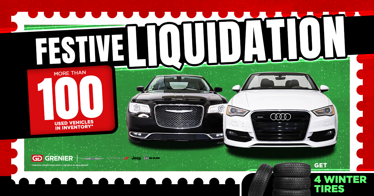 FESTIVE LIQUIDATION on pre-owned vehicles