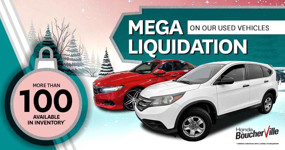 MEGA LIQUIDATION ON OUR USED VEHICLES !