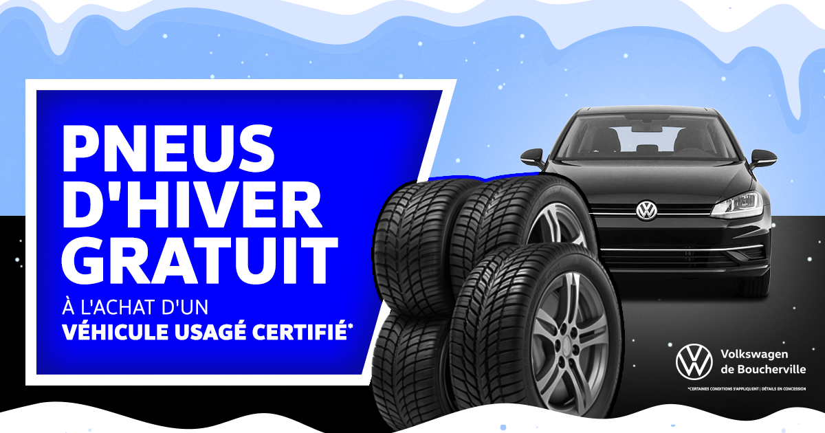 OBTENEZ DES PNEUS D'HIVER GRATUIT !