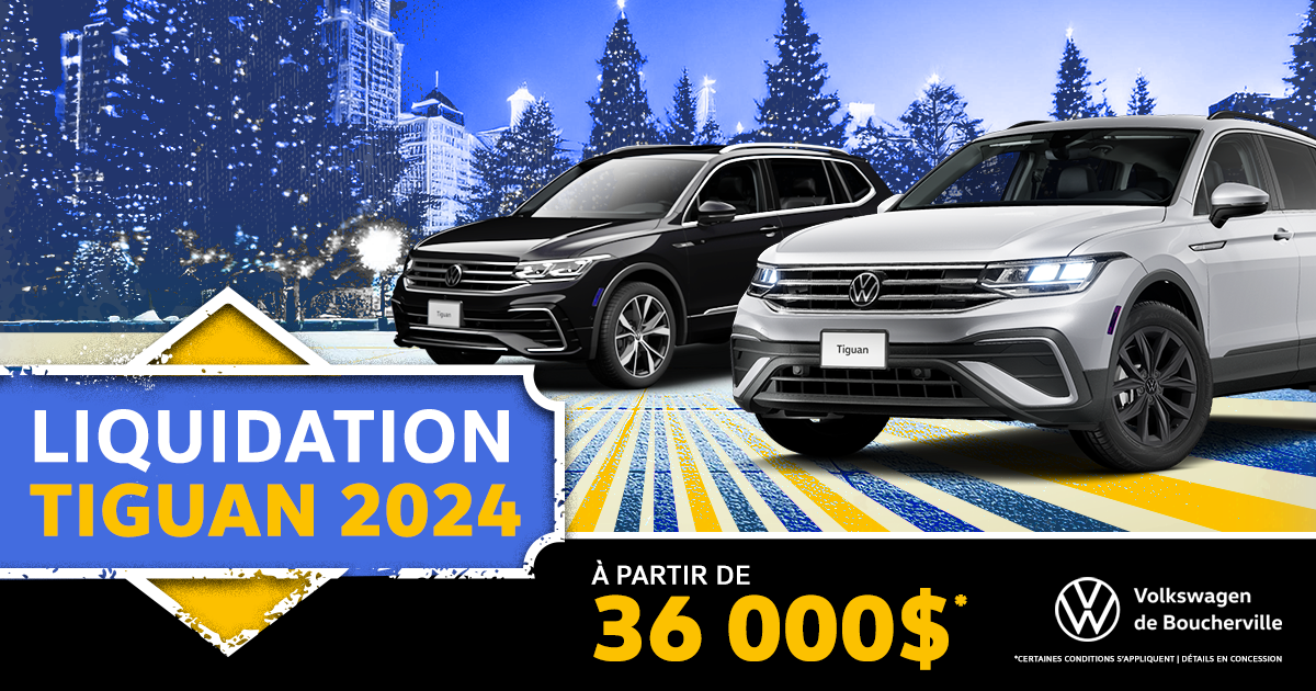 LIQUIDATION TIGUAN 2024!