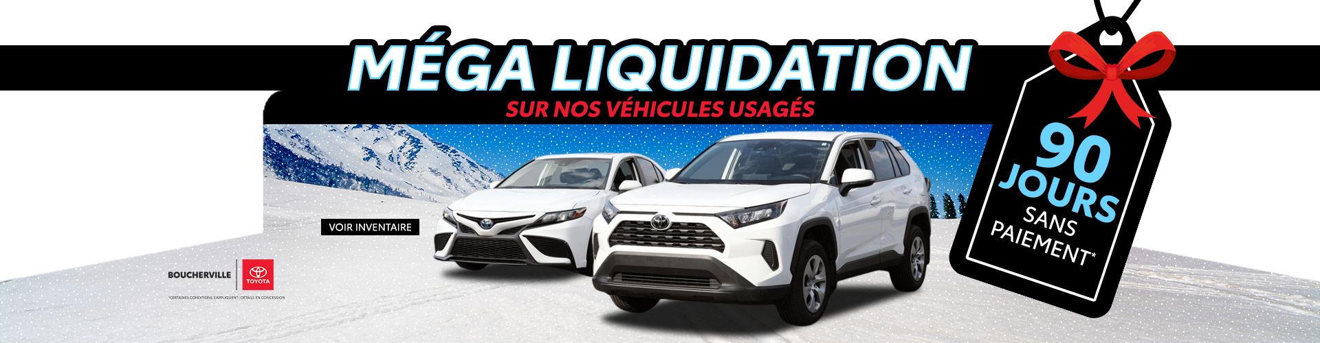 MÉGA LIQUIDATION SUR LES VÉHICULES USAGÉS