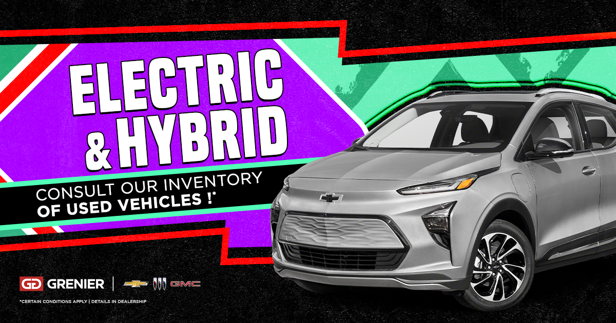 USED ELECTRIC AND HYBRID VEHICLES!