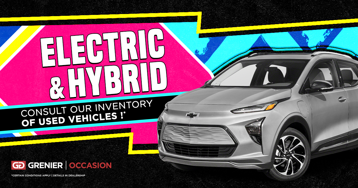 USED ELECTRIC AND HYBRID VEHICLES!