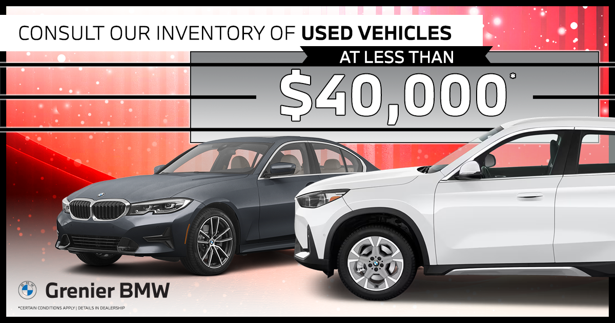 USED VEHICLE INVENTORY UNDER $40,000 !