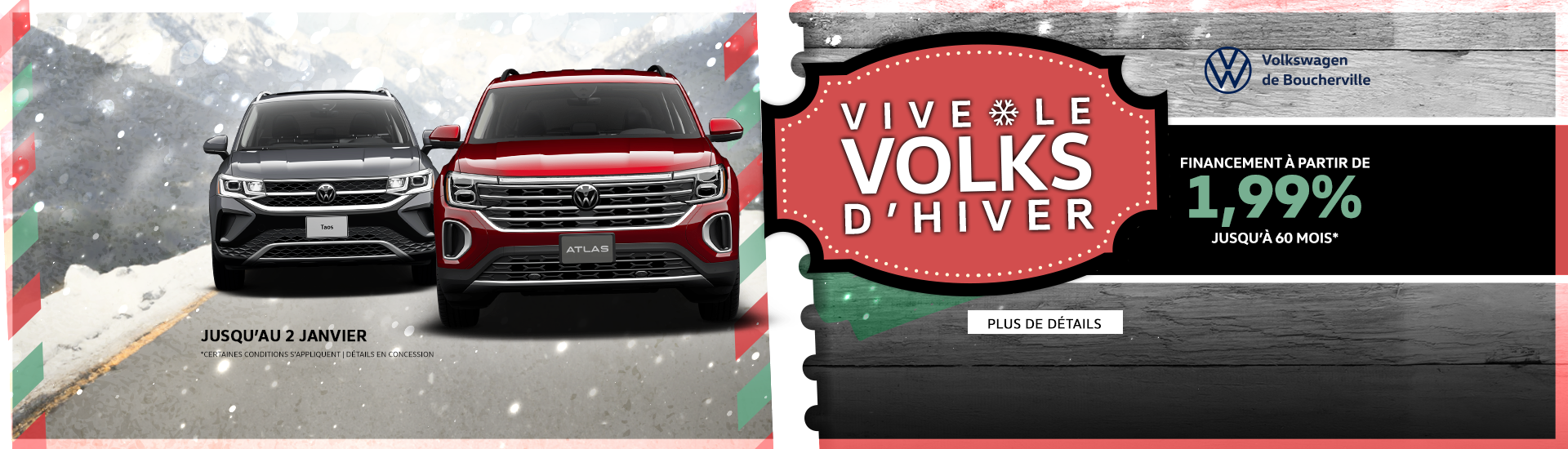 Vive le Volks d'hiver !