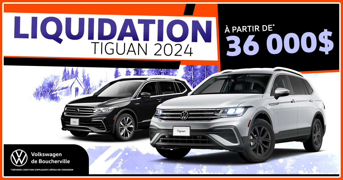 LIQUIDATION TIGUAN 2024!