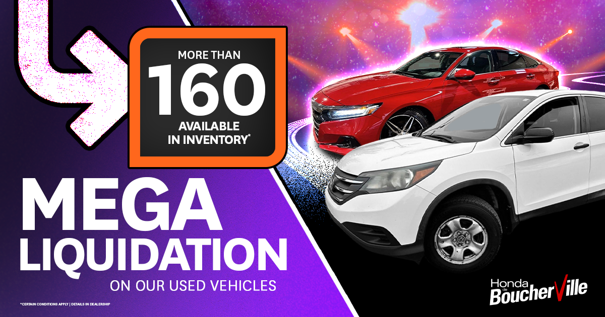 MEGA LIQUIDATION ON OUR USED VEHICLES !