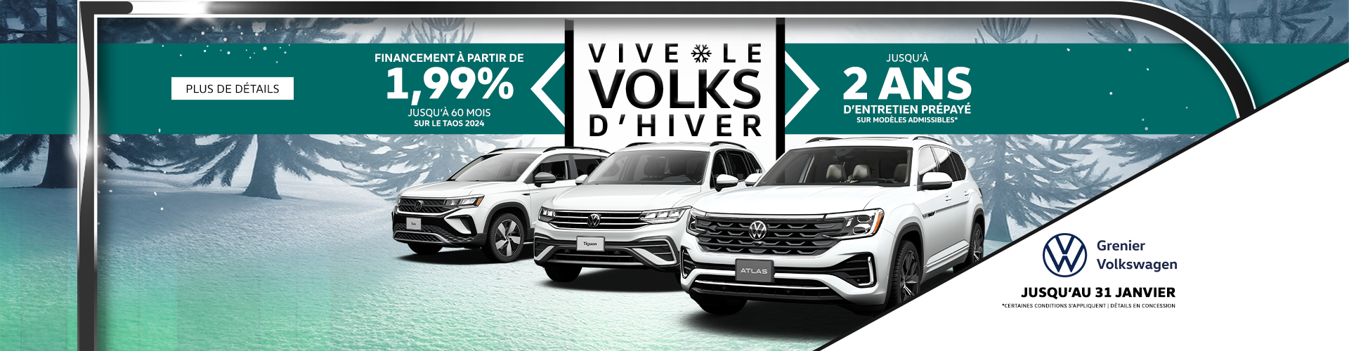 Vive le Volks d'hiver !