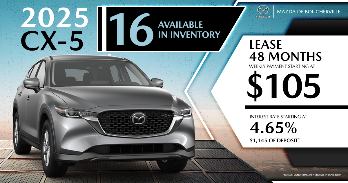 2025 CX-5 in inventory!