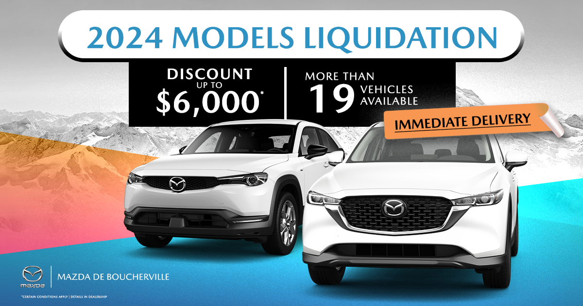 LIQUIDATION ON THE 2024 MODELS !