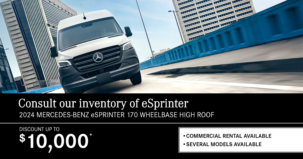 eSPRINTER AVAILABLE !