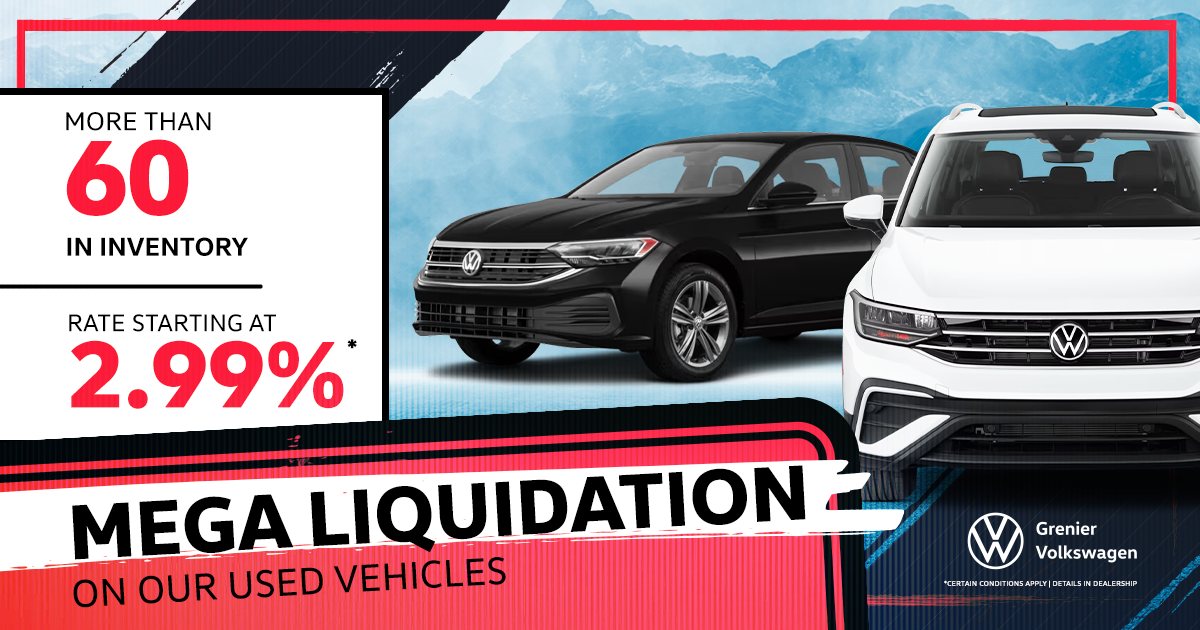 MEGA SALE ON OUR USED VEHICLES !