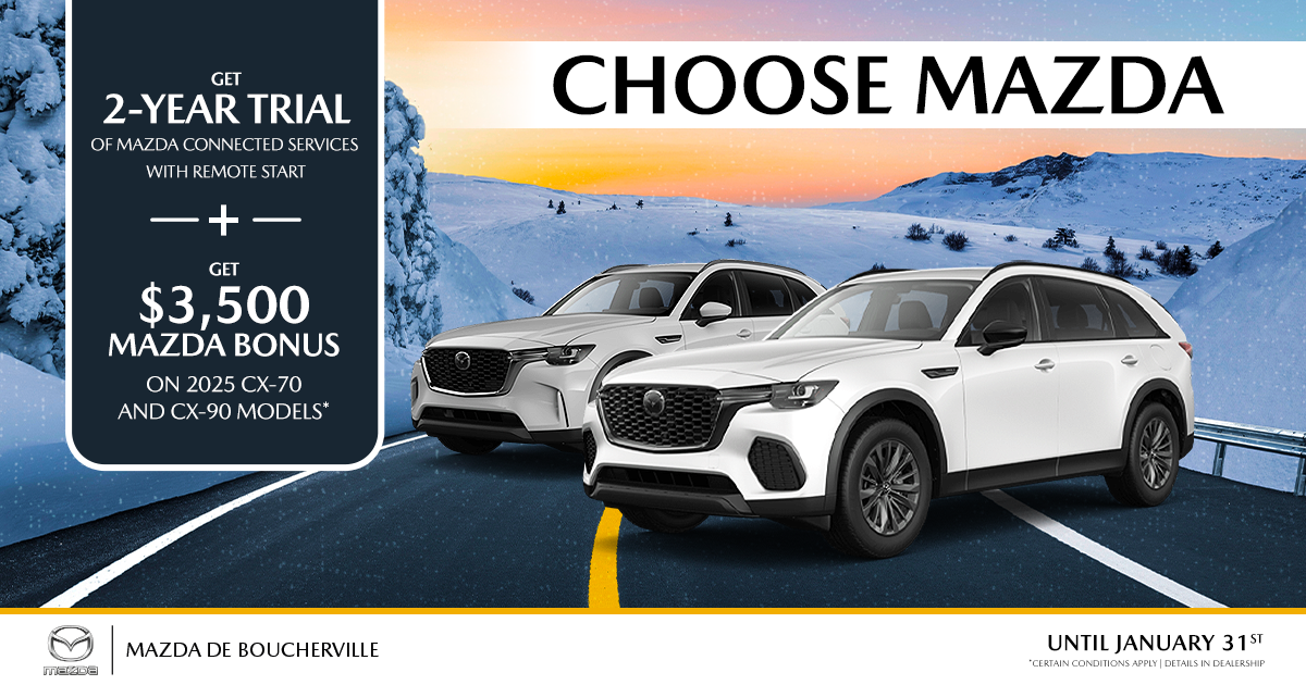 CHOOSE MAZDA!