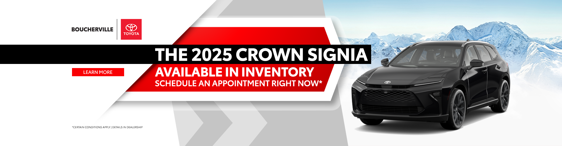 THE 2025 CROWN SIGNIA IS AVAILABLE !