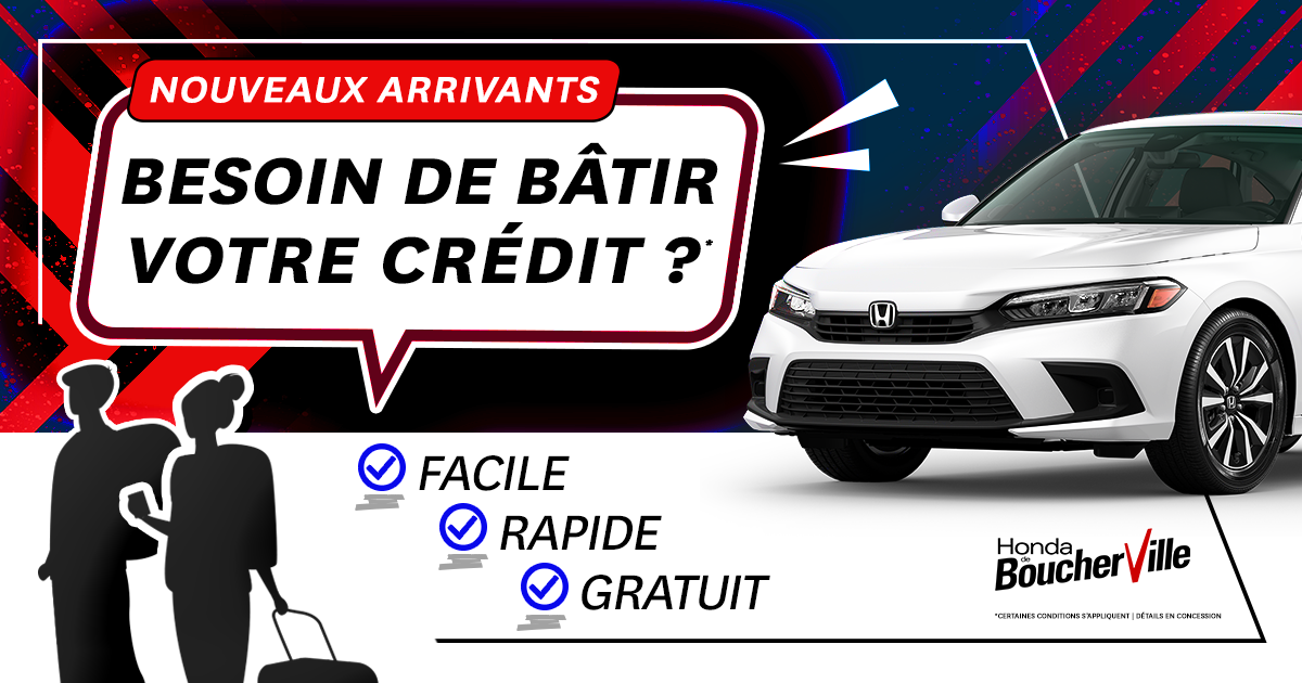 BESOIN DE BÂTIR VOTRE CRÉDIT ?