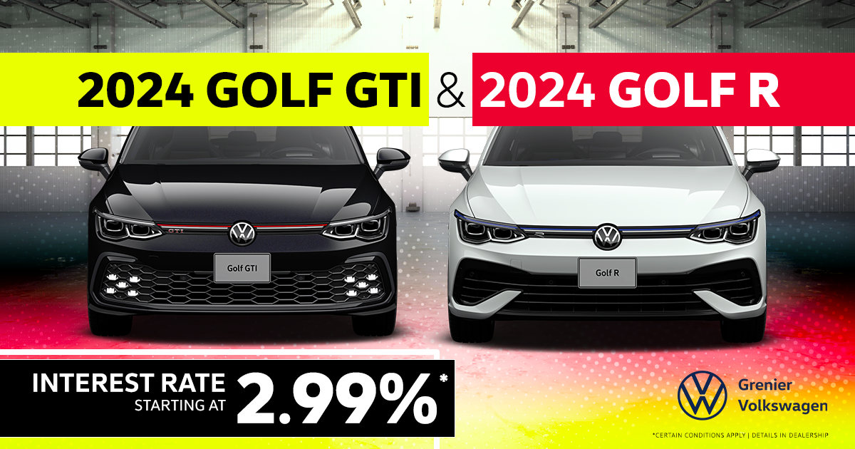 2024 GOLF GTI AND R !