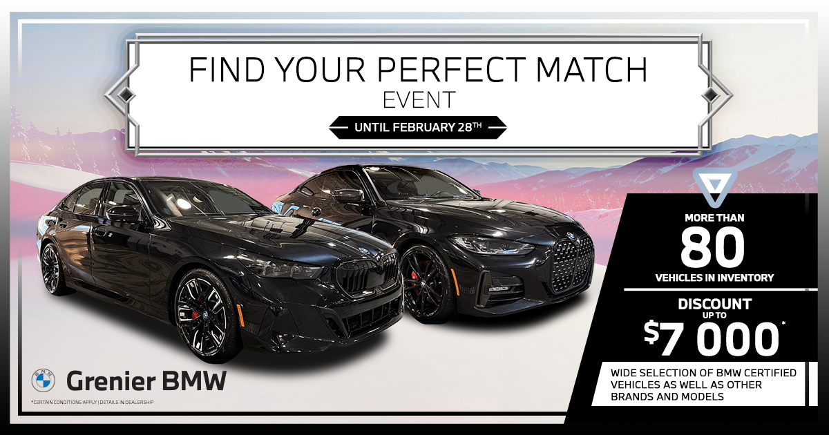 FIND YOUR PERFECT MATCH EVENT !